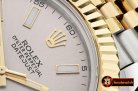 Rolex Datejust II DJ2 41mm Jub Flt YG/SS Light Grey Stk BP A3235