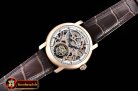 Audemars Piguet AP Jules Tourbillon Rep Minutes RG/LE Wht Tourbillon