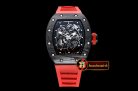 Richard Mille RM055 Bubba Watson FC/RU Skeleton Red MY9015 Mod