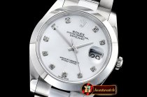 Rolex Datejust DJ2 41mm Oyt Smt SS/SS Wht MOP Diam BP Asia 2813