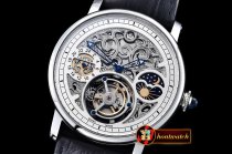 Cartier MoonPhase SS/LE Skeletonal White - Asia HW Tourbillon