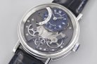 BREGUET Tradition 7097BB/GY/9WU SS/LE Blue Skele ZF A505 Mod