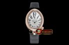Breguet Queen of Naples Ladies Diams RG/LE Wht MOP Jap Movt