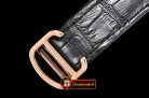 Cartier Drive De Cartier MoonPhase RG/LE Black Jap Qtz