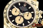 Rolex Daytona 116518 YG/YG Black/Stk ARF V2 A4130 Mod