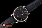 Mont Blanc Heritage Chronometrie SS/RG/LE Black MY9015 Mod