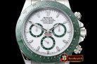 Rolex Daytona 116500LN Grn CER/SS/SS Wht BLF A7750 A4130