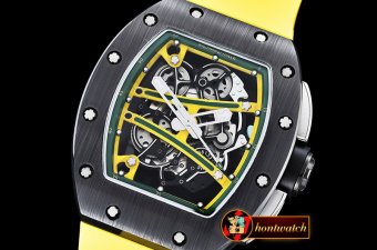 Replica Richard Mille RM061-01 Yohan Blake TZP Black Cer Yellow