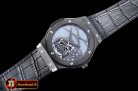 Fake Hublot Classic Fusion 45mm Tourbillon CER/LE Blue Asian 21J