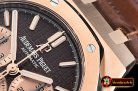 Audemars Piguet Royal Oak Chronograph 26331ST RG/LE Brwn OMF A7750