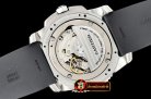 Cartier Calibre de Cartier Diver (Blk) SS/RU Wht JF Asia 2824