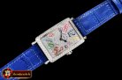 Franck Muller Long Island 952QZ DIAM/SS/LE (Blue) Color GF Swiss Qtz