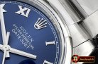 Rolex Datejust Man DJ 36mm Oyst Dome 904L SS/SS Blue Roman ARF A3135