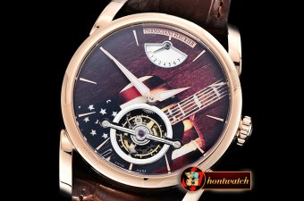 Parmigiani Fleurier Reserve De Marche Hebdomadaire RG/LE Brown Tourb