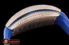 Franck Muller Vanguard Mens V45 Diams RG/LE/RU Blue Diam ABF A2824
