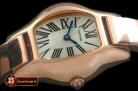CAR0336B - Tortue De Cartier RG/RG White Swiss Quartz