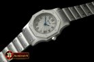 CAR0315B - Ladies Original Santos SS/SS White Swiss Quartz