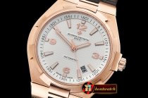 VACH. CONSTANTINE Overseas Ref.47040 RG/LE White MY9015 Mod
