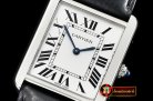 Cartier Tank Solo 25mm SS/LE White ZF Swiss Quartz