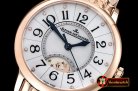 Jaeger Le Coultre Rendez-Vous Day/Night RG/RG White MOP MY9015 Mod