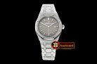AP0530A - AP Royal Oak 33mm Frosted SS/SS Grey JHF V2 Swiss Qtz