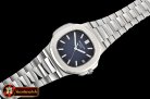 Patek Philippe Nautilus Jumbo 5711 SS/SS Blue/Stk PPF MY9015 Mod