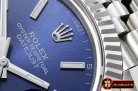 Rolex Datejust II DJ2 41mm Jub Flt SS/SS Blue Stick BP Asia 3235
