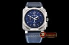 Bell & Ross BR03-94 Chronograph SS/LE Blue Asia 7750