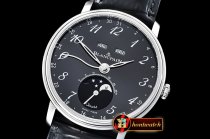 Blancpain Villeret Complications SS/LE Blk/Num OMF Miyota 9015
