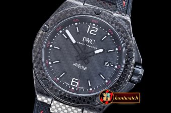 IWC Ingenieur Cabon Perf. PVD/NY Black/Red CF MY9015 Mod