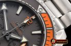Omega Planet Ocean Chrono Gry SS/SS Grey OMF V4 A7750 Mod