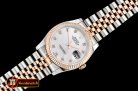 Rolex Datejust Man DJ 36mm Jub Flt RG/SS White MOP Diams BP A313