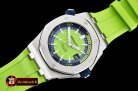 Audemars Piguet Royal Oak Diver SS/RU Green JF MY9015 Mod A3120