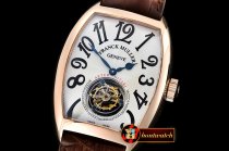 Franck Muller Aeternitas Tourbillon RG/LE Wht/Large Flying Tourbillon