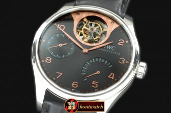 IWC0249C - Portugese Mystere Tourbillon SS/LE Grey Tourbillon