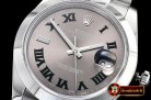 Rolex Datejust II DJ2 41mm Oyt Smt SS/SS Grey Roman BP Asia 2813