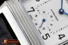 JAEGER LE COULTRE JL Reverso Automatic SS/LE White/Num Asia 2824