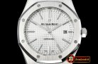 Audemars Piguet Royal Oak 15400 SS/SS White JF V4 MY9015 Mod 3120