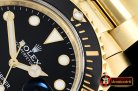 Rolex Submariner 116618LN YG/YG Black KSF Asia 2836