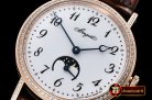 Breguet Classique MoonPhase Diam RG/LE White MY9015 Mod