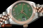 RMDJ204A - SS/RG Jubilee Green Roman Asia 2836