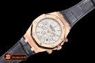 Audemars Piguet Royal Oak Chronograph 26320ST RG/LE White JHF A7