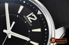 Jaeger Le Coultre Polaris Automatic SS/RU Black/Stk/Num ZF Miyota 9015 Mod