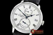 Glashutte Senator Chronometer Power Reserve SS/LE White Asia HW