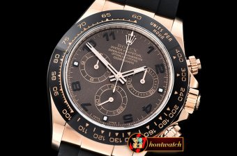 Rolex Daytona 116515 CER/RG/RU Brown/Num ARF V2 A4130 Mod