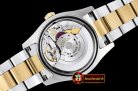 Rolex Datejust DJ 36mm Oyst Flt YG/SS White MOP Roman BP A3135 M
