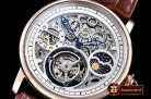 Cartier MoonPhase RG/LE Skeletonal White - Asia HW Tourbillon