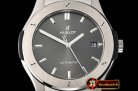Hublot Classic Fusion Bang 45mm TI/LE/RU Grey WWF A2892 Mod