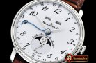 Blancpain Villeret Complications SS/LE2 Wht/Num OMF Miyota 9015