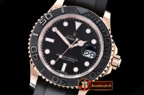 Rolex YM 116655 40mm 18K Wrp RG/RU Black BP Ult A3135 Mod